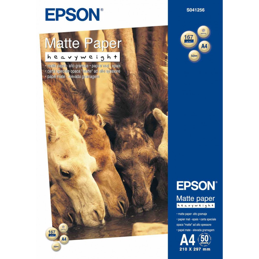 Epson A3+ Matte Paper Heavyweight 167 g, 50 sheets