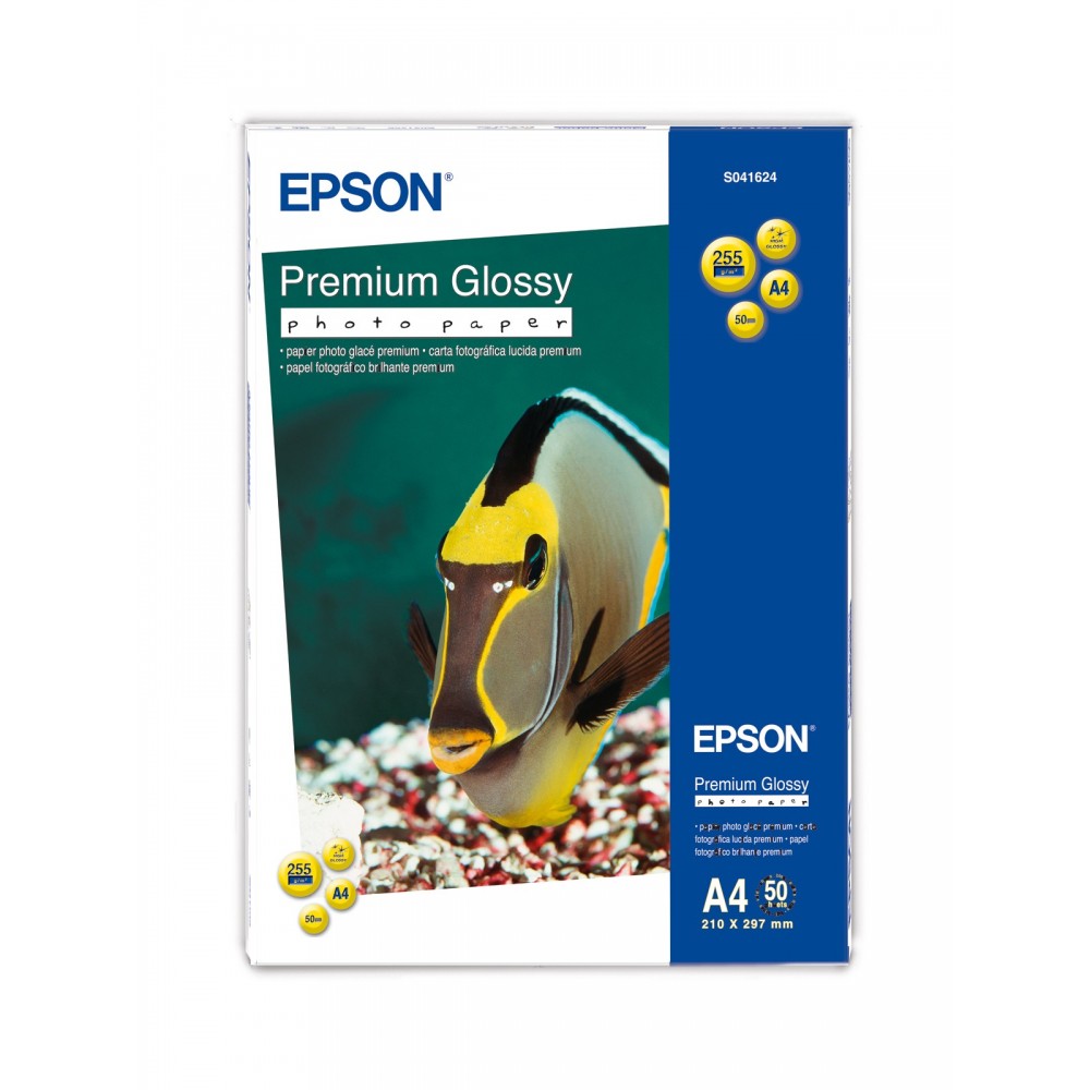 Epson A3 Premium Glossy Photo Paper 255g, 20 sheets