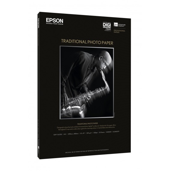 EPSON 64" x 15m Traditional Photo Paper