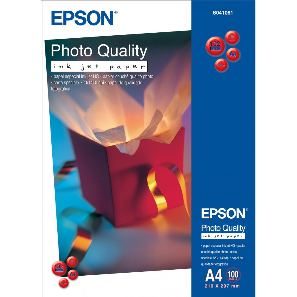 EPSON A4 Photo Quality InkJet Paper