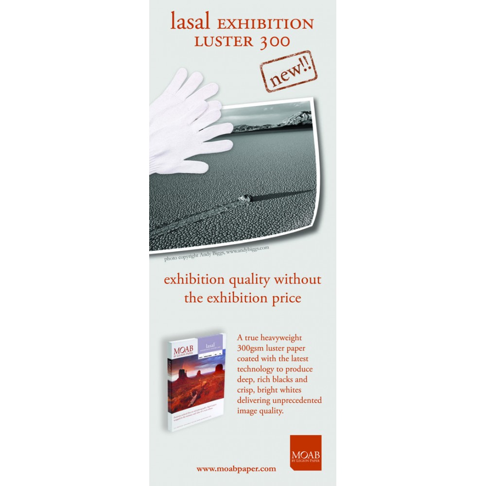 Moab Exhibition Luster 300g 44"x30,5m rull