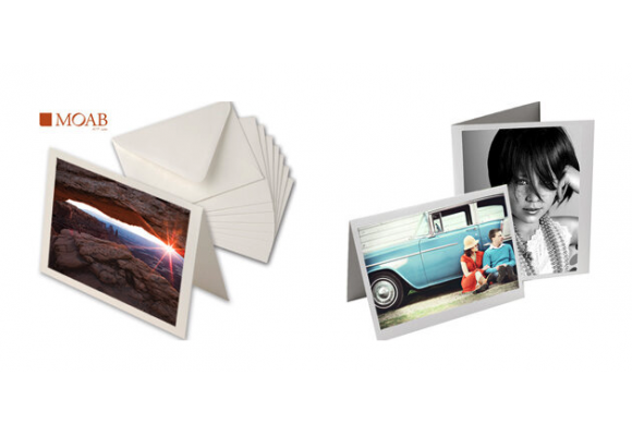 Print egne takkekort i FineArt kvalitet på 100% bomullspapir fra Lightroom og Photoshop